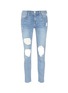 Main View - Click To Enlarge - FRAME - 'Le Garçon' distressed jeans