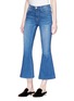 Front View - Click To Enlarge - FRAME - 'Le Crop Bell' jeans