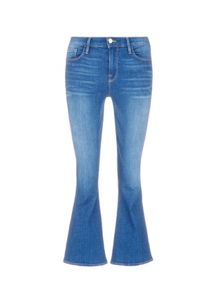 Main View - Click To Enlarge - FRAME - 'Le Crop Bell' jeans