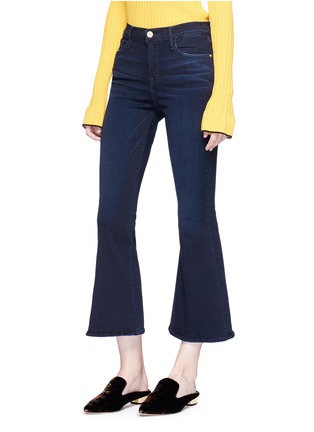 Front View - Click To Enlarge - FRAME - 'Le Crop Bell' jeans