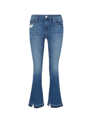 Main View - Click To Enlarge - FRAME - 'Le Crop Mini Boot' cropped jeans