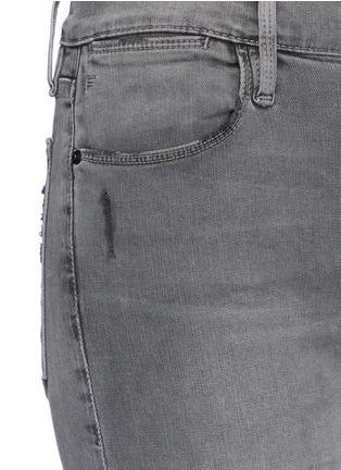 Detail View - Click To Enlarge - FRAME - 'Le High Skinny' ripped jeans