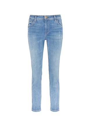 Main View - Click To Enlarge - J BRAND - 'Johnny' mid rise boyfriend jeans
