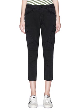 Main View - Click To Enlarge - J BRAND - 'Margho' brushed twill cropped utility pants