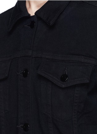 Detail View - Click To Enlarge - J BRAND - 'Maxi Jacket' in cotton denim