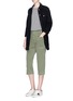 Figure View - Click To Enlarge - J BRAND - 'Maxi Jacket' in cotton denim
