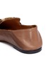 Detail View - Click To Enlarge - ISABEL MARANT - 'Chic Vegetal Story' leather loafer slides