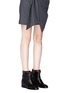 Figure View - Click To Enlarge - ISABEL MARANT - 'Studded Godillot' calfskin leather ankle boots