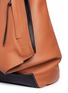  - LOEWE - 'Anton' colourblock calfskin leather backpack
