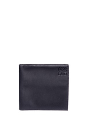 Main View - Click To Enlarge - LOEWE - Oversized leather bifold wallet clutch