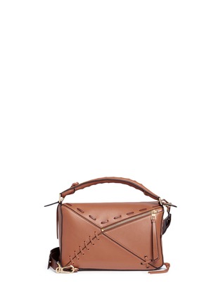 Detail View - Click To Enlarge - LOEWE - 'Puzzle' laced leather bag