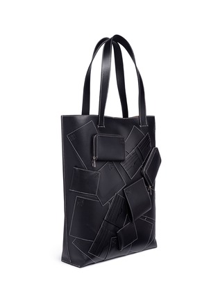 Figure View - Click To Enlarge - LOEWE - Wallet patch leather vertical tote