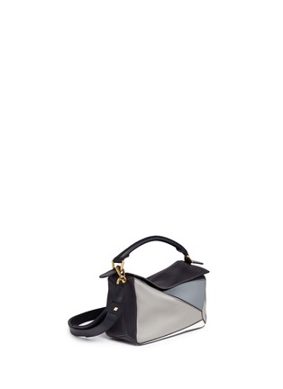 Figure View - Click To Enlarge - LOEWE - 'Puzzle' small colourblock calfskin leather bag