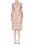Main View - Click To Enlarge - NEEDLE & THREAD - 'Ditsy' bow floral embellished lace dress