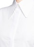 Detail View - Click To Enlarge - - - Grosgrain pussybow poplin shirt