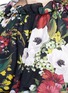 Detail View - Click To Enlarge - - - Floral print smocked silk crepe top