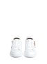 Front View - Click To Enlarge - - - Crowned DG family patch leather sneakers