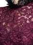 Detail View - Click To Enlarge - - - Floral guipure lace dress