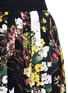 Detail View - Click To Enlarge - - - Floral print pleated crepe de Chine skirt