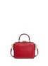 Detail View - Click To Enlarge - - - 'Dolce Soft' padlock small drummed leather bag