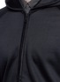 Detail View - Click To Enlarge - ARMANI COLLEZIONI - Raglan sleeve zip hoodie