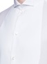 Detail View - Click To Enlarge - ARMANI COLLEZIONI - Piqué bib tuxedo shirt