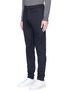Front View - Click To Enlarge - ARMANI COLLEZIONI - Jersey jogging pants