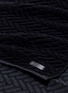 Detail View - Click To Enlarge - ARMANI COLLEZIONI - Chevron knit scarf