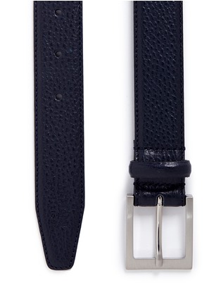 Detail View - Click To Enlarge - ARMANI COLLEZIONI - Leather belt