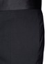 Detail View - Click To Enlarge - ARMANI COLLEZIONI - Virgin wool tuxedo pants