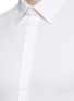 Detail View - Click To Enlarge - ARMANI COLLEZIONI - Cotton piqué shirt