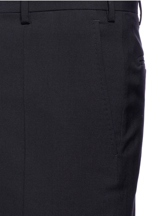 Detail View - Click To Enlarge - ARMANI COLLEZIONI - Wool pants