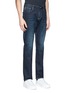 Front View - Click To Enlarge - ARMANI COLLEZIONI - Slim fit selvedge jeans