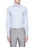 Main View - Click To Enlarge - ARMANI COLLEZIONI - Check plaid broadcloth shirt