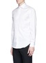 Front View - Click To Enlarge - ARMANI COLLEZIONI - 'NO-IRON' cotton twill shirt