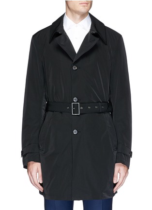 Main View - Click To Enlarge - ARMANI COLLEZIONI - Detachable lining water-repellent coat