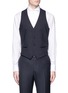 Main View - Click To Enlarge - ARMANI COLLEZIONI - Wool gilet