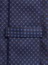 Detail View - Click To Enlarge - ARMANI COLLEZIONI - Square dot jacquard silk tie