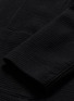 Detail View - Click To Enlarge - ARMANI COLLEZIONI - Mandarin collar textured jersey soft blazer