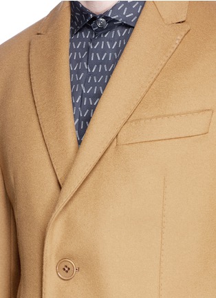 Detail View - Click To Enlarge - ARMANI COLLEZIONI - 'Metropolitan' virgin wool cashmere coat