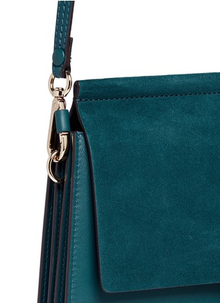  - CHLOÉ - 'Faye' medium suede flap leather shoulder bag