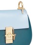  - CHLOÉ - 'Drew' mini colourblock calfskin leather shoulder bag
