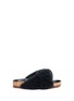 Main View - Click To Enlarge - CHLOÉ - 'Kerenn' Merinillo shearling cork platform slide sandals