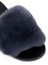 Detail View - Click To Enlarge - FABIO RUSCONI - Rabbit fur slide sandals
