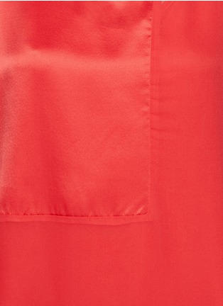 Detail View - Click To Enlarge - MO&CO. EDITION 10 - Layered sleeveless silk top