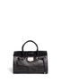 Main View - Click To Enlarge - JIMMY CHOO - Rosa medium stud perforated leather bag