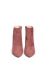 Front View - Click To Enlarge - FABIO RUSCONI - 'Meringa' suede ankle boots