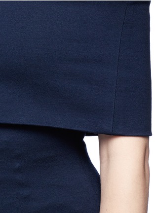 Detail View - Click To Enlarge - ROSETTA GETTY - One-shoulder jersey top