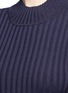 Detail View - Click To Enlarge - ROSETTA GETTY - Rib knit sleeveless top