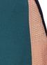 Detail View - Click To Enlarge - ROKSANDA - 'Kasamo' colourblock mixed knit long skirt